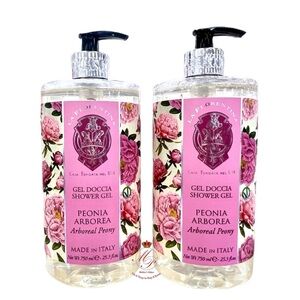 La Florentina Arboreal Peony Shower Gel 750ml / 25.3 fl oz x2
